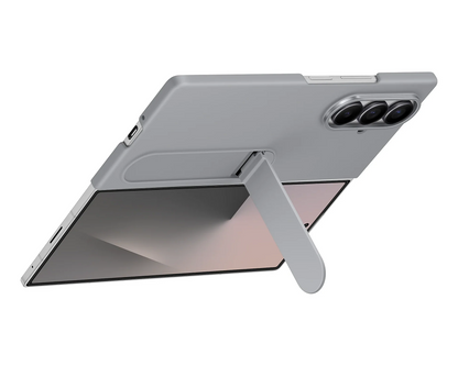 Samsung Z Fold8 Ultra Silicon Case Kickstand with Logo