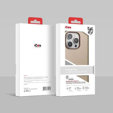 iPhone 15 Pro Business Series Genuine Leather Case with Magsafe - Titanium Gray