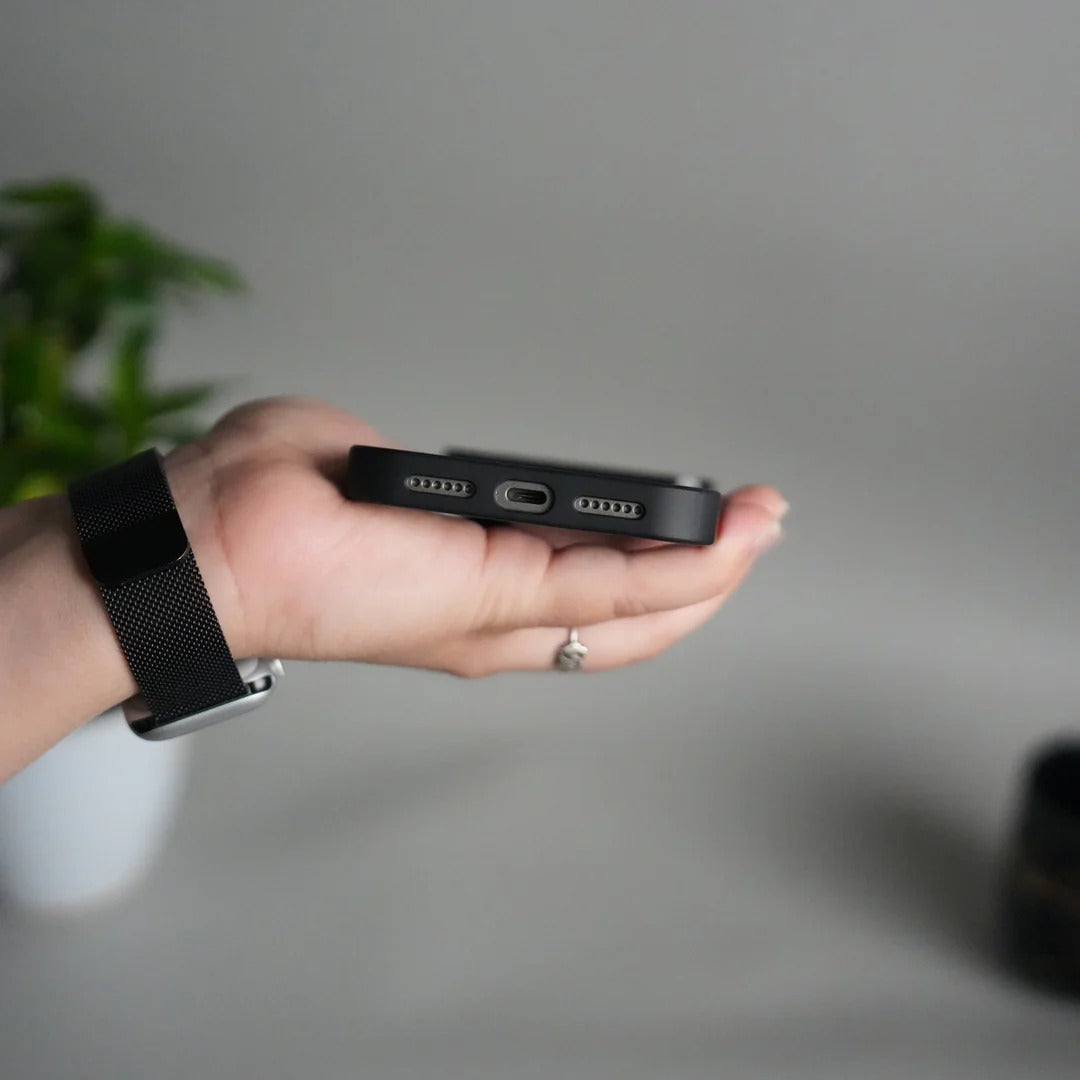 iPhone 17 Pro Luxury LV Leather Back Cover Case - Brown