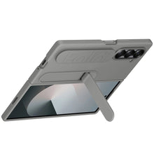 Samsung galaxy Z Fold7 Skin Feel Matte Case with Silicon Band & Stand