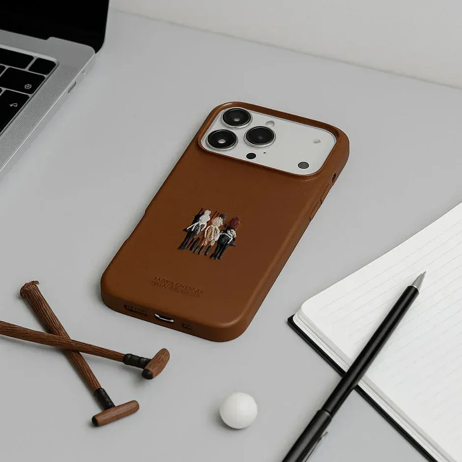 iPhone 17 Pro Max Santa Barbara Justin Series Leather Case with Magsafe