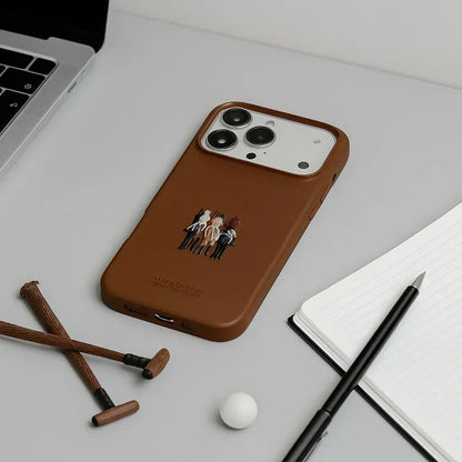 iPhone 17 Pro Max Santa Barbara Justin Series Leather Case with Magsafe