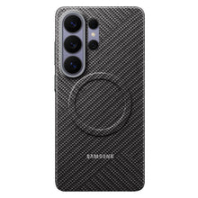 Samsung Galaxy S26 Ultra Carbon Magnet Case, Nano Fiber with Magsafe - Silver