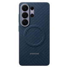 Samsung Galaxy S26 Ultra Carbon Magnet Case, Nano Fiber with Magsafe - Blue