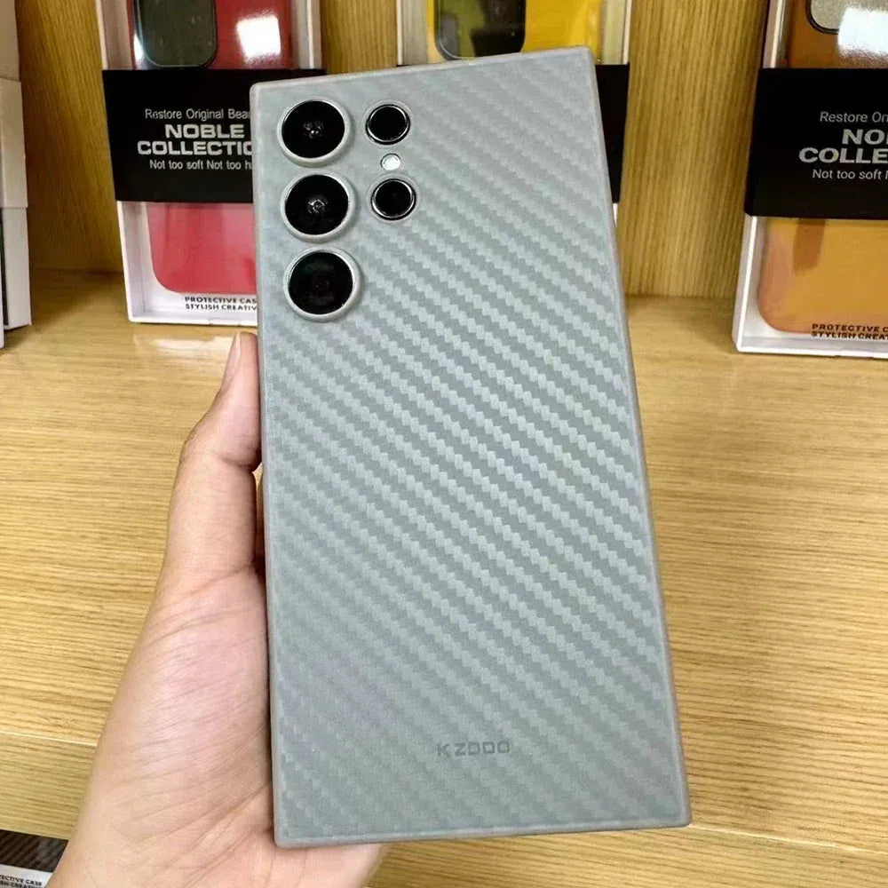 Samsung Galaxy S24 Ultra Kzdoo Air Carbon 0.45mm Ultra Thin Case