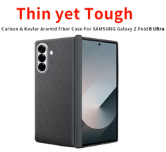 Samsung Z Fold8 Ultra Carbon Case, 0.6mm Thin Carbon Fiber Case with Magsafe, Hinge Protection & Front Glass