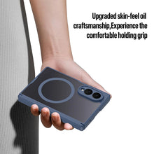 Samsung Z Fold8 Skin Feel Smoke, Dual Central Axis Magsafe Case with Hinge Protection