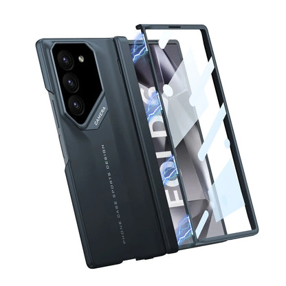 Samsung Galaxy Z Fold 6 GKK Raptor Pro Case with Camera Hinge & Front Glass Protection