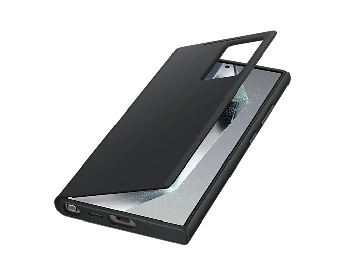 Samsung Galaxy S24 Ultra Smart View Window Flip Wallet Case with Control