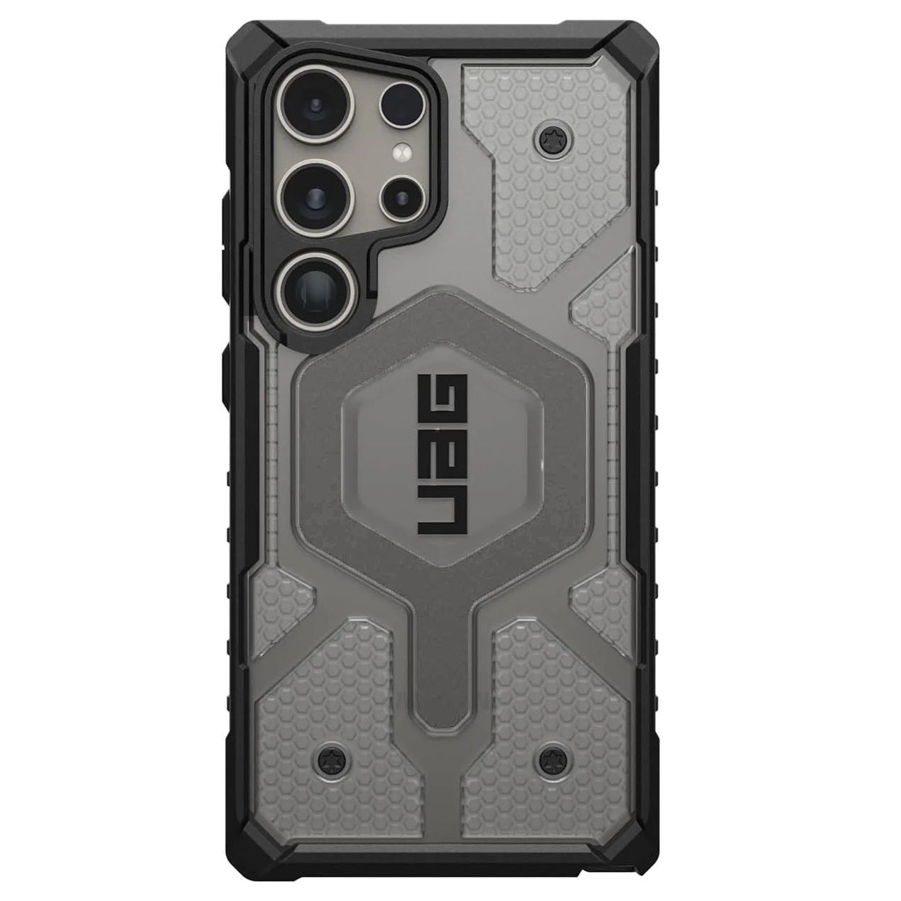 Samsung S25 Ultra Pathfinder Shockproof Matte MagSafe Case - Ice Clear