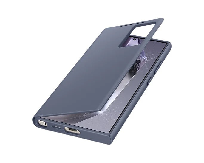 Samsung Galaxy S24 Ultra Smart View Window Flip Wallet Case with Control