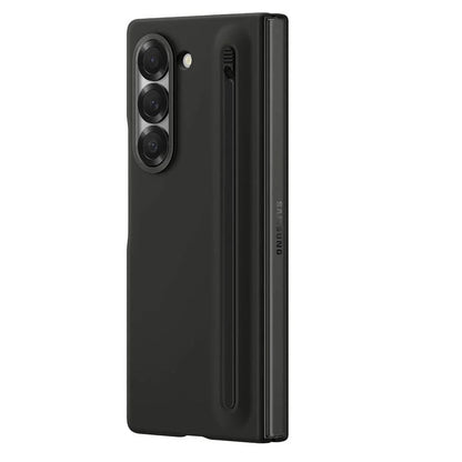 Samsung Galaxy Z Fold 6 Skin Feel S Pen Case with Front Glass Protection & Stylus
