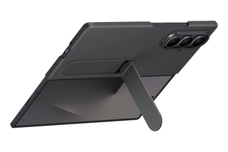 Samsung Z Fold8 Ultra Silicon Case Kickstand with Logo