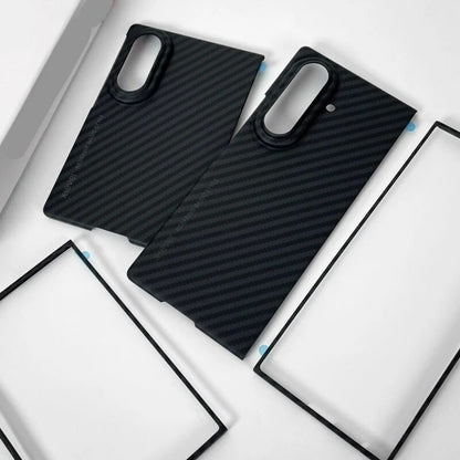 Samsung Z Fold 8 X-Level Magnet Nanofiber Carbon Case 0.8 mm with MagSafe - Black