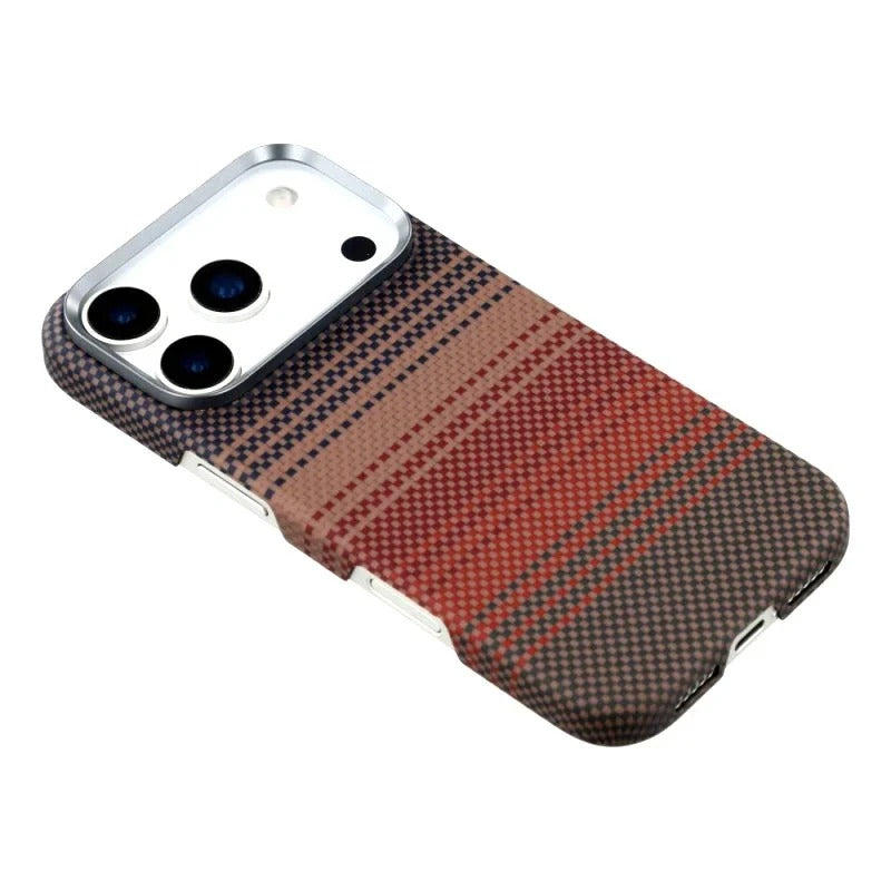 iPhone 18 Pro Ultraslim 0.5mm Carbon Fiber Case with Magsafe - Sunset