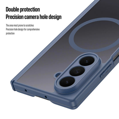 Samsung Z Fold8 Ultra Skin Feel Smoke, Dual Central Axis Magsafe Case with Hinge Protection