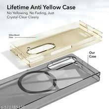 Samsung Galaxy Z Fold7 Cristal Clear Anti-Yellow Hard PC Magsafe Case