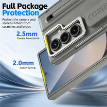 Samsung Z Fold8 Ultra Skin Feel S-Pen Case with Metal Camera Kickstand with Hinge Protection