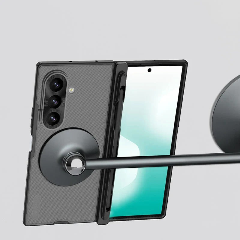 Samsung Galaxy Z Fold8 Ultra Nillkin Super Frosted Shield Case with Stylus & Magsafe - Black