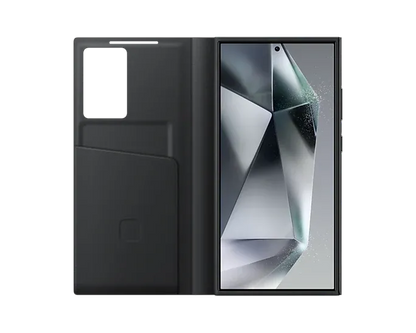Samsung Galaxy S24 Ultra Smart View Window Flip Wallet Case with Control