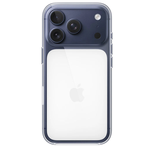iPhone 17 Pro Max Anti-Yellow Clear Case with Action Button & MagSafe - Transparent