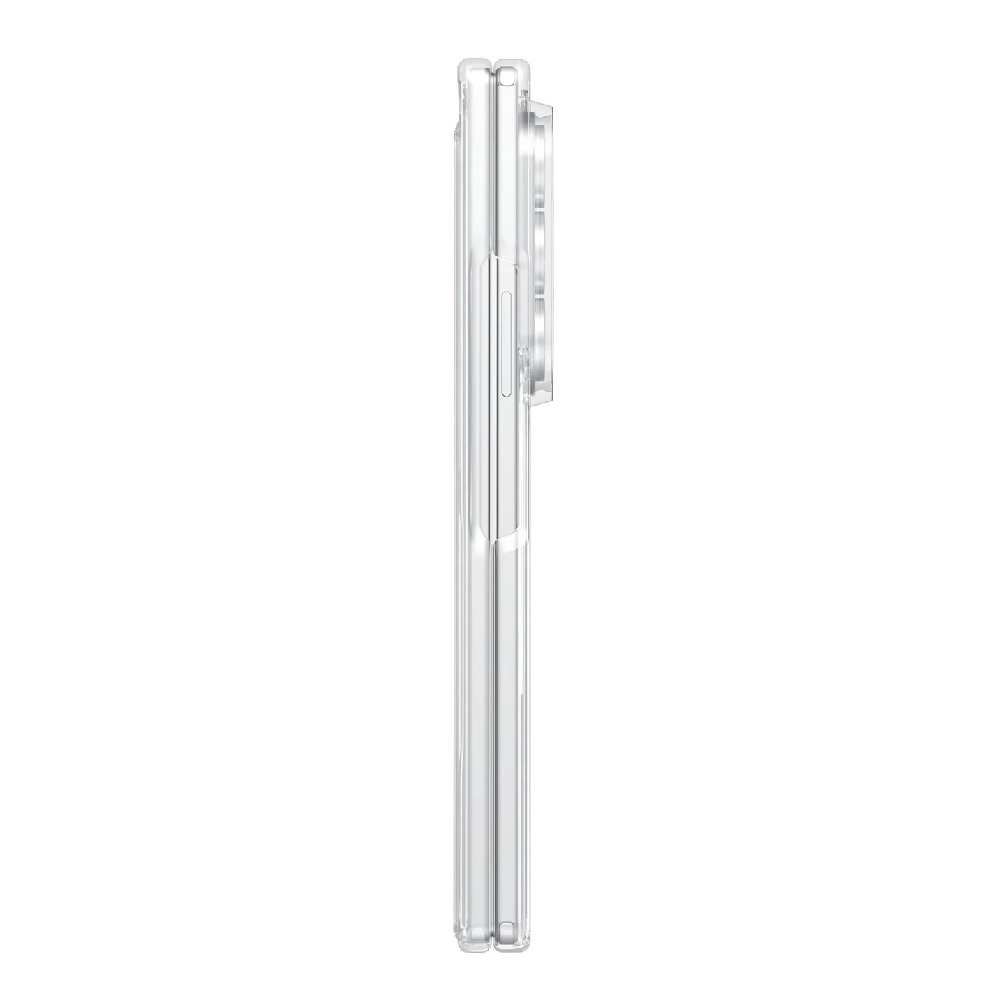 Samsung Z Fold8 Ultra Transparent Case, Cristal Clear Anti-Yellowing Magnetic Magsafe Case with Hinge Protection