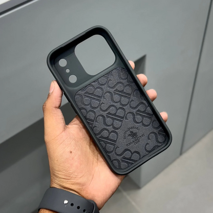 iPhone 17 Pro Leather Case, Original Santa Barbara Cedric Series Leather Back Cover