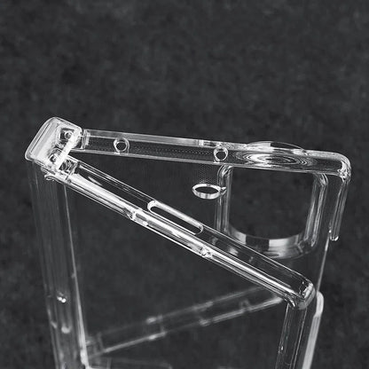 Samsung Galaxy Z Fold7 Thin & Light Crystal Clear Hinge Protection Case - Transparent