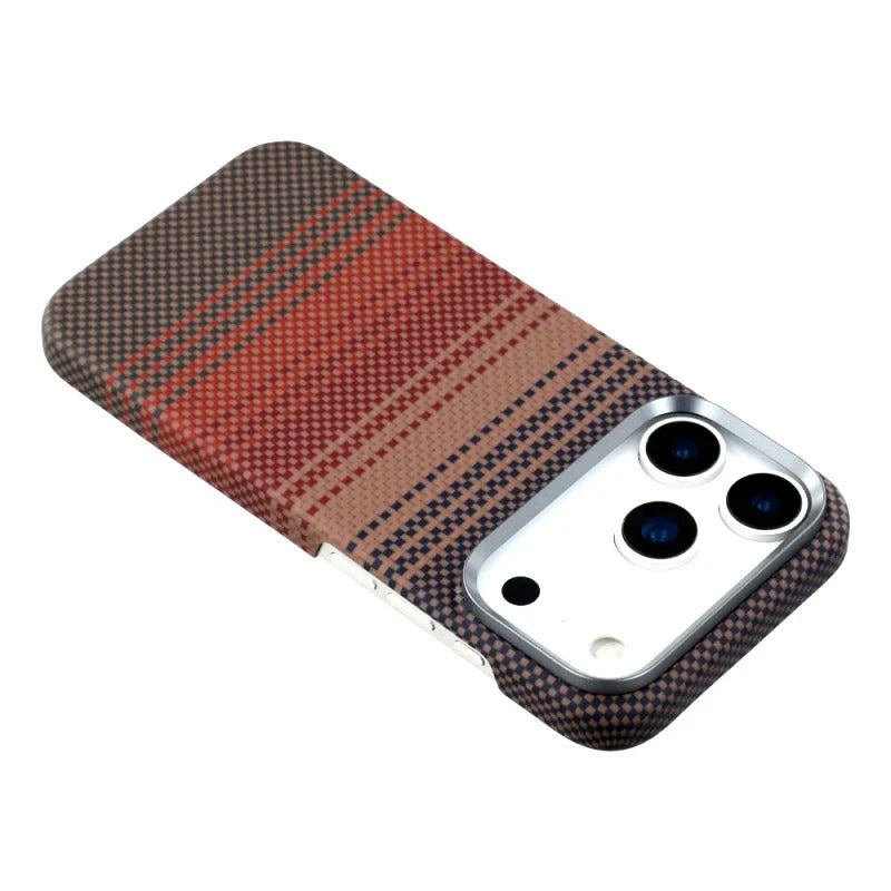 iPhone 18 Pro Ultraslim 0.5mm Carbon Fiber Case with Magsafe - Sunset