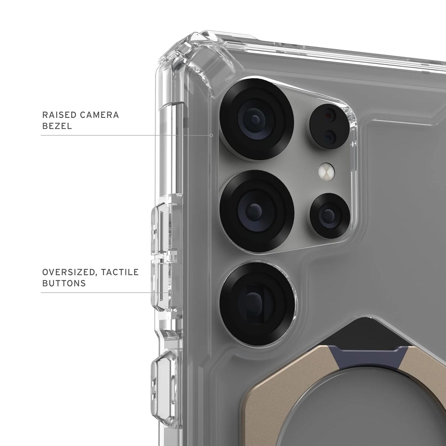 Samsung Galaxy S24 Ultra Plasma XTE Ruged Armor Case with MagSafe & Metal Kickstand