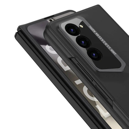 Samsung Galaxy Z Fold 6 Ultrathin Car Style PC Case with Camera & Front Glass Protection