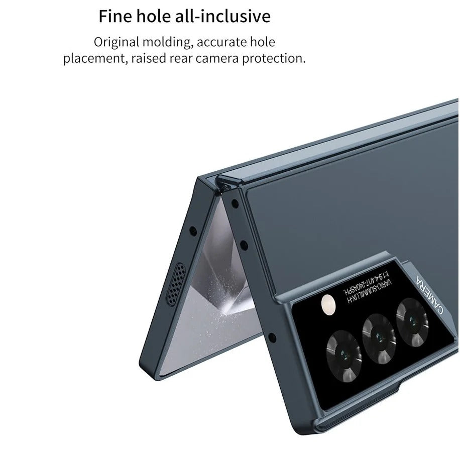 Samsung Galaxy Z Fold 6 Ultra-Thin Matte PC Case Eyes of Raptor with Camrea & Front Glass Protection