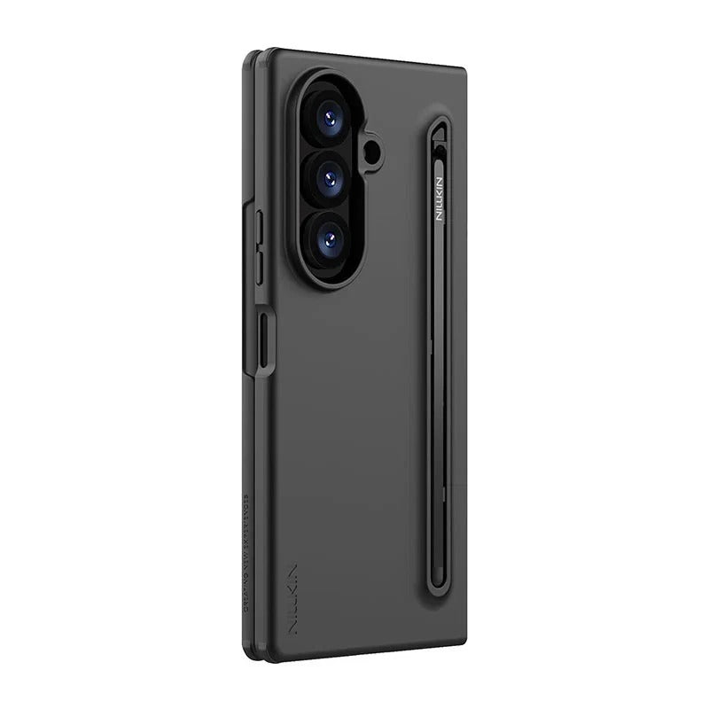 Samsung Galaxy Z Fold8 Ultra Nillkin Flex Pure Silicone Coated Case with S Pen Holder – Black