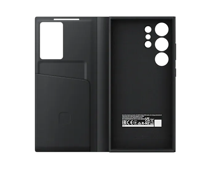 Samsung Galaxy S24 Ultra Smart View Window Flip Wallet Case with Control