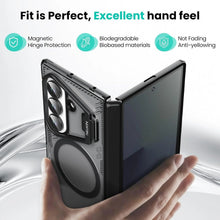 Samsung Z Fold8 Ultra Nillkin ICE-BLADE Series Corner Air Bags + Aluminum Camera Protect Stand Case with Magsafe