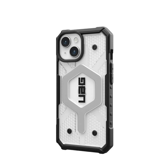 iPhone 15 Plus Pathfinder Series Rugged Magsafe Matte Case - ICE