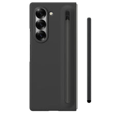 Samsung Galaxy Z Fold7 Skin Feel S Pen Case with Front Glass & Stylus