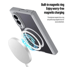Samsung Z Fold8 Skin Feel Smoke, Dual Central Axis Magsafe Case with Hinge Protection