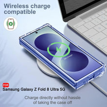 Samsung Z Fold8 Ultra Transparent Case, Crystal Clear Soft TPU Raised Corner Edges