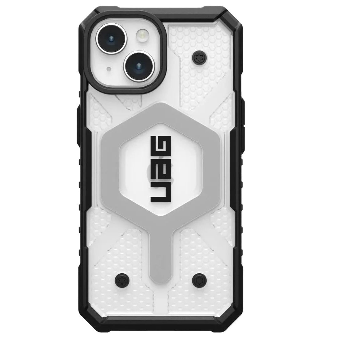 iPhone 15 Plus Pathfinder Series Rugged Magsafe Matte Case - ICE