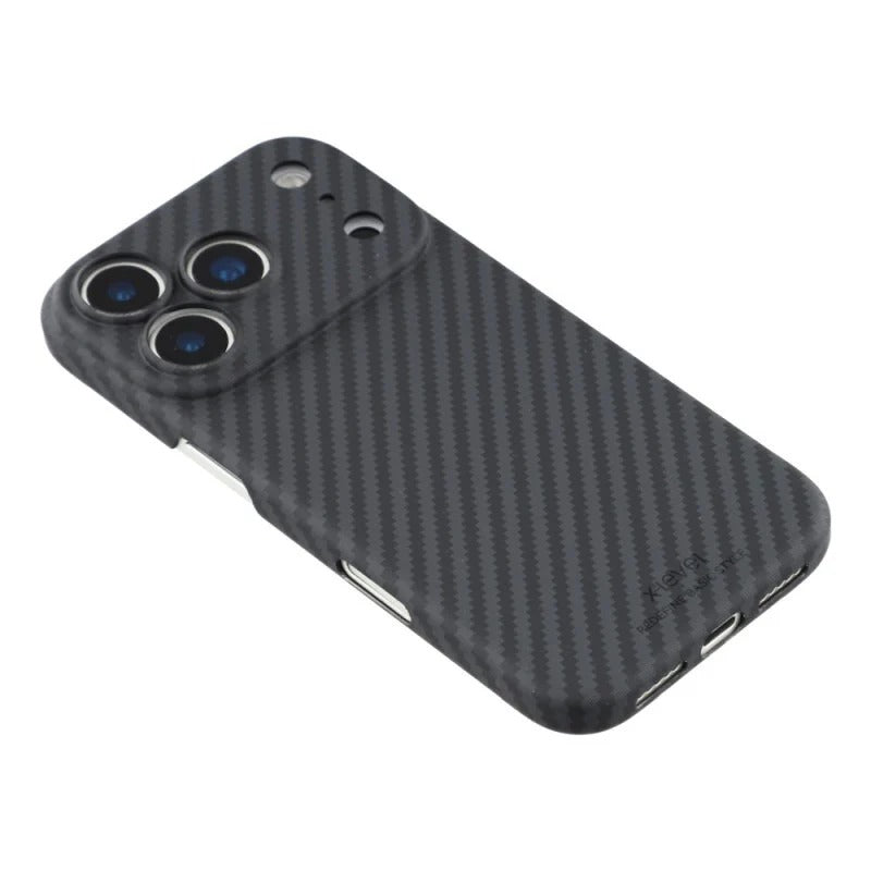 iPhone 17 Pro Max X-LEVEL 0.6mm Carbon Fiber Case with Magsafe - Black