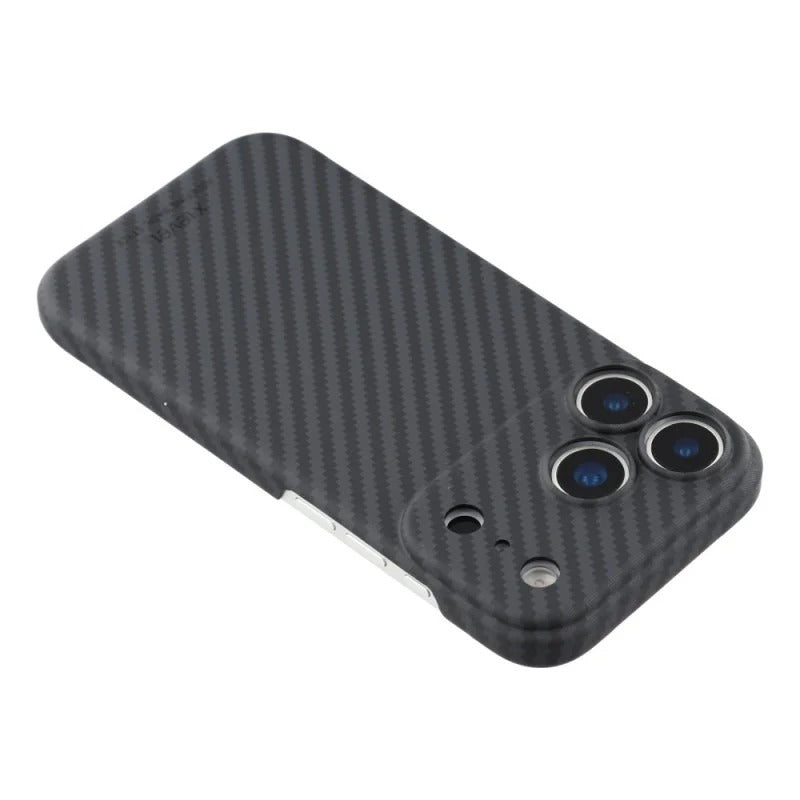 iPhone 17 Pro Max X-LEVEL 0.6mm Carbon Fiber Case with Magsafe - Black
