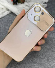 iPhone 13 Full Lens Glass Case-White