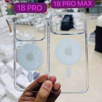 iPhone 18 Pro Crystal Clear IC Case with MagSafe - Transparent