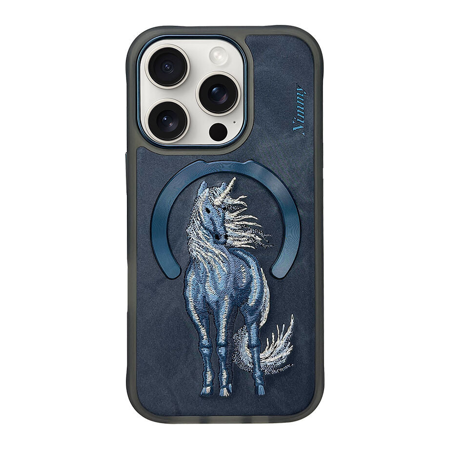 iPhone 16 Pro Max Nimmy Embroidery Dream Animal Series Magsafe