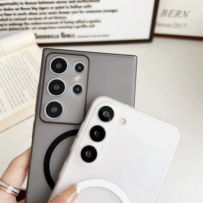 Samsung Galaxy S24 Ultra Paper Thin Case with MagSafe - Matte White