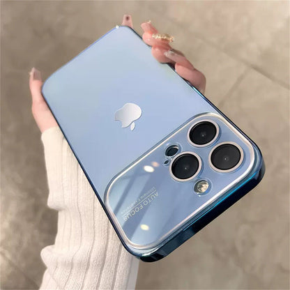 iPhone 15 Pro Full Lens Glass Case With Logo