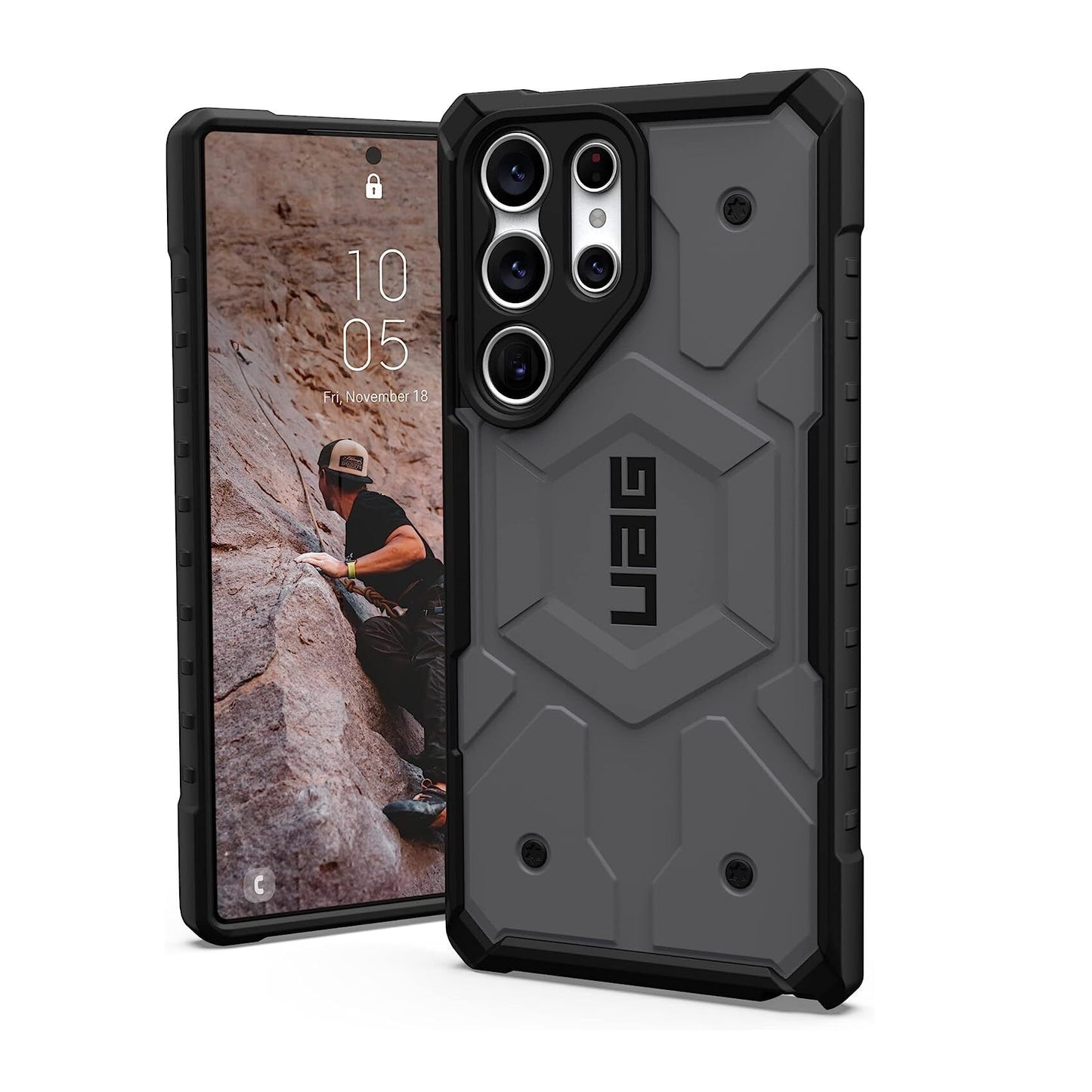 Samsung Galaxy S23 Ultra Pathfinder Series Rugged Heavy Duty Case - Gray