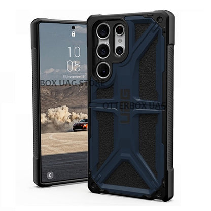 Samsung Galaxy S23 Ultra UAG Monarch Rugged Leather Protective Case - Blue