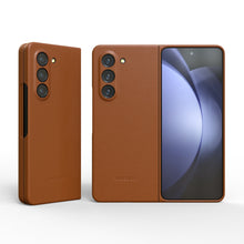 Samsung Galaxy Z Fold 5 Eco Leather Slim Fit Case - Brown